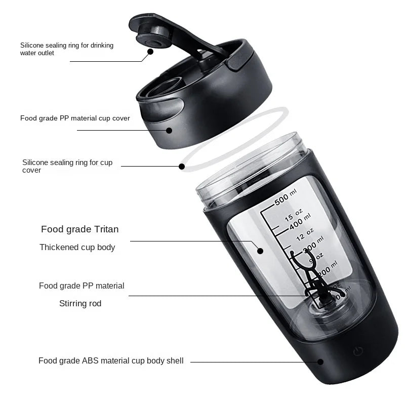 PortaMix™ Electric Shaker Bottle